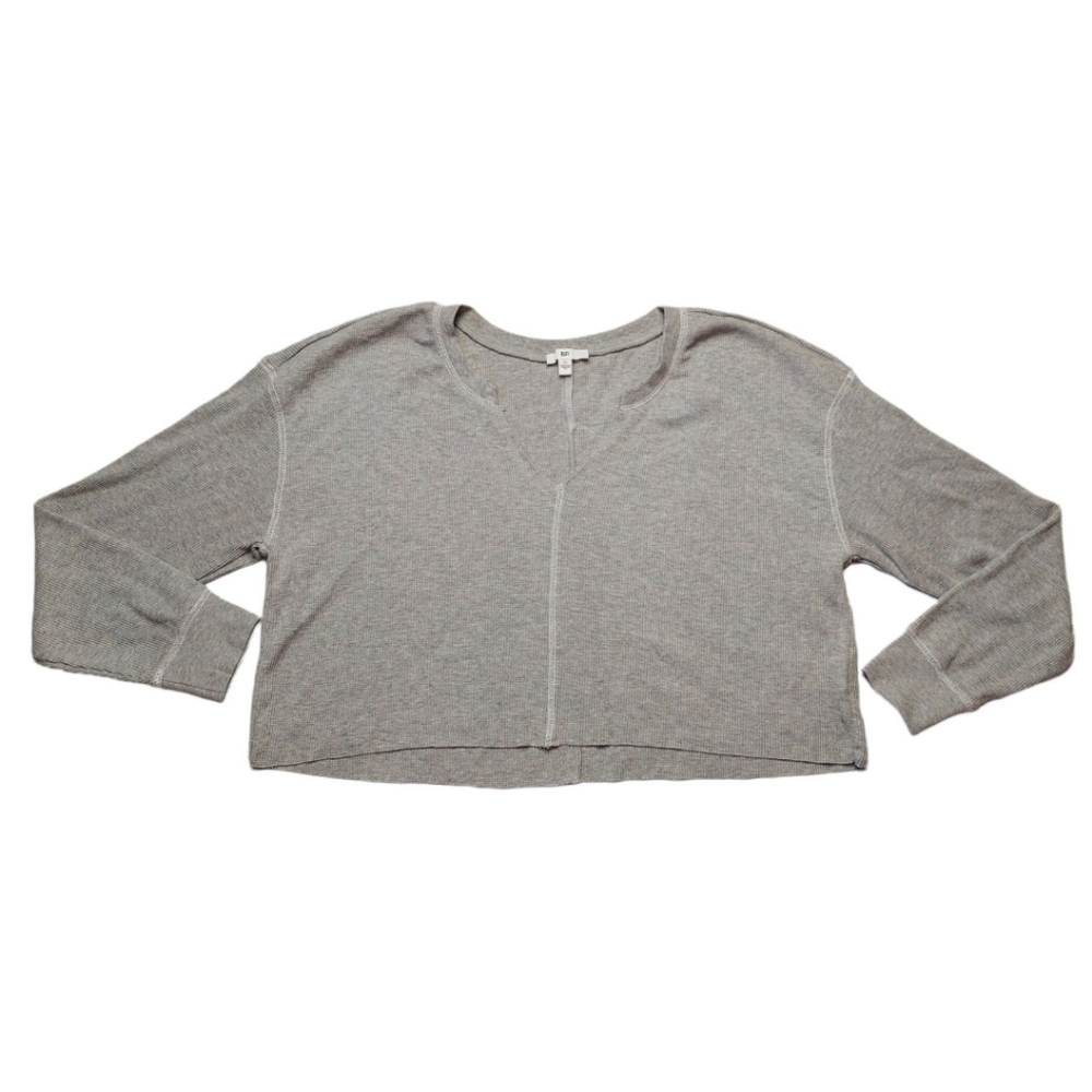BP Top Size XL Grey Thermal Waffle